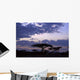 Trees Sunset Wall Decal