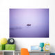 Fishermen In Their Boat Shortly Before Dawn On Lake Chilka Wall Mural