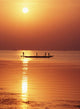 Lake Chilka At Sunrise Wall Mural