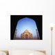 The Taj Mahal At Dawn As Seen Through Archway Wall Mural