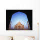 The Taj Mahal At Dawn As Seen Through Archway Wall Mural