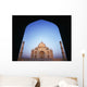 The Taj Mahal At Dawn As Seen Through Archway Wall Mural