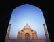 The Taj Mahal At Dawn As Seen Through Archway Wall Mural
