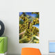 Yellow And Black Spotted Orchid Wall Mural
