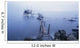 Old Fishing Platform At Dusk Wall Mural