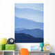 Looking Across Lines Of Ridges Near Castel Del Monte Wall Mural