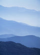 Looking Across Lines Of Ridges Near Castel Del Monte Wall Mural