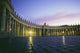 Nightfall At The Square At St Peters In The Vatican Wall Mural