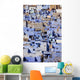 Blue Buildings Of Jodhpur, Aerial View Wall Mural