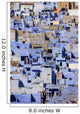 Blue Buildings Of Jodhpur, Aerial View Wall Mural