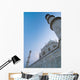 The Taj Mahal At Dusk, Low Angle View Wall Mural