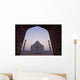 The Taj Mahal At Dusk As Seen Through Arch Wall Mural
