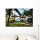 Gazebos Tropical Resort Wall Decal