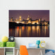 Cityscape Of Mantua At Night Wall Mural