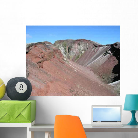 Mount Tarawera Wall Decal