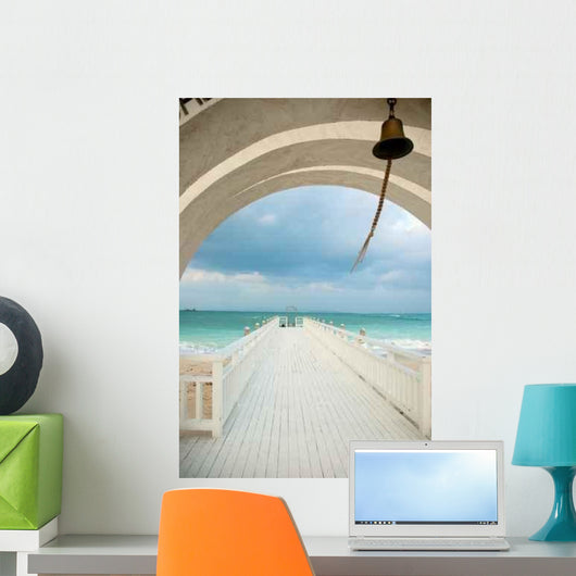 Sea and Bell Wall Decal