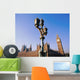 Houses Of Parliament And Street Lamp Wall Mural