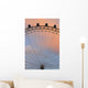 The London Eye At Dusk, Close Up Wall Mural