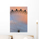 The London Eye At Dusk, Close Up Wall Mural
