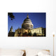 St Paul's Cathedral At Dusk, Exterior Wall Mural