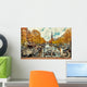 Bike over Canal Amsterdam Wall Decal