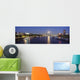 Looking Down The Thames At Dusk Wall Mural