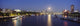 Looking Down The Thames At Dusk Wall Mural