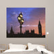 Parliament And Light At Sunset Wall Mural