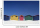 Colourful Beach Huts In Cape Town Wall Mural