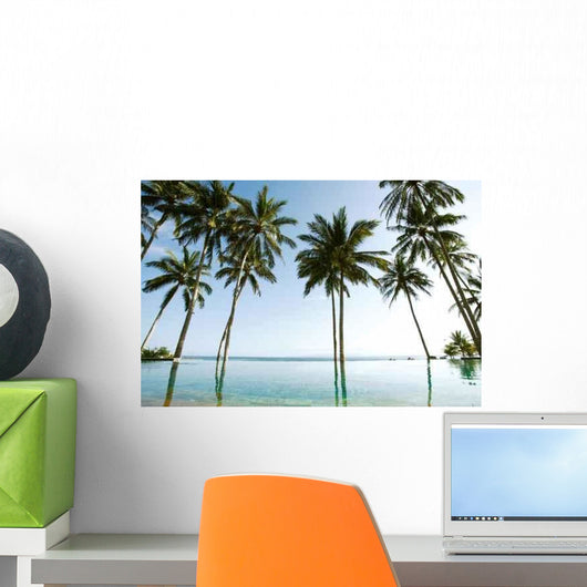 Resort Swimming Pool Wall Decal