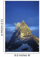 Matterhorn Mountain At Sunrise, Close Up Wall Mural