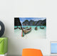 Wooden Boats In Maya Bay Wall Mural