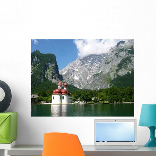 St Bartholoma Am Konigssee Wall Decal