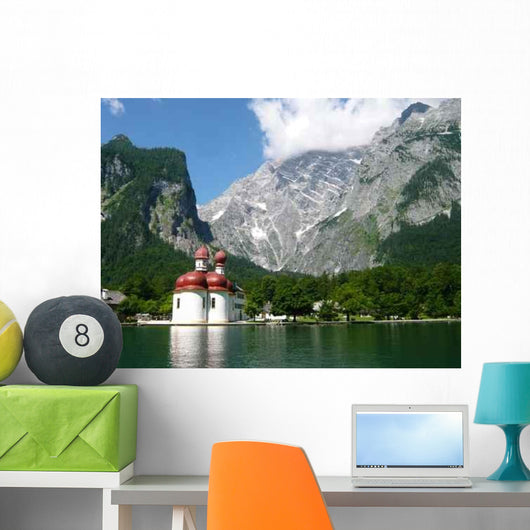 St Bartholoma Am Konigssee Wall Decal