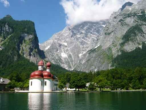 St Bartholoma Am Konigssee Wall Decal