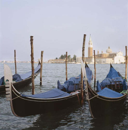 Moored Gondolas Canal St Wall Decal