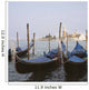 Moored Gondolas Canal St Wall Decal
