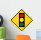Road Sign - Traffic Light Wall Decal