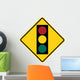 Road Sign - Traffic Light Wall Decal