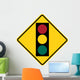 Road Sign - Traffic Light Wall Decal