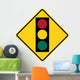 Road Sign - Traffic Light Wall Decal