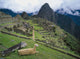 Llama At Machu Picchu's Ancient Ruins With Huayna Picchu Wall Mural