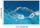 Underwater View Of Woman Diving Into Pool Wall Mural