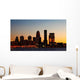 Louisville Kentucky Night Skyline Wall Decal