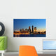 Wide Louisville Kentucky Skyline Wall Decal