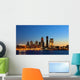 Wide Louisville Kentucky Skyline Wall Decal