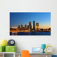Wide Louisville Kentucky Skyline Wall Decal