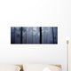 Pine Trees In Cloud In The 'forest Corona' Wall Mural