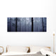 Pine Trees In Cloud In The 'forest Corona' Wall Mural