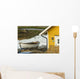 Boat And Traditional House On Flaton Island Wall Mural